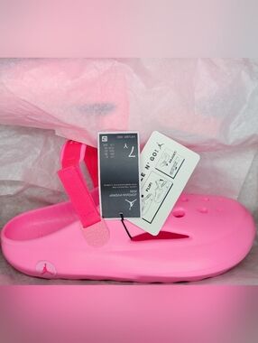 Jordan Hydrip GS Clogs Digital Pink Sz 7y=8.5 Women NIB